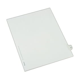 Avery Clear Easy View Durable Plastic Dividers 8 Tabs 16741 ,Multicolor